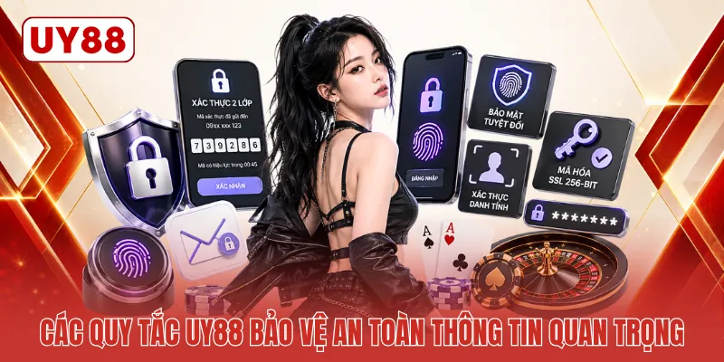Các quy tắc UY88 bảo vệ an toàn thông tin quan trọng