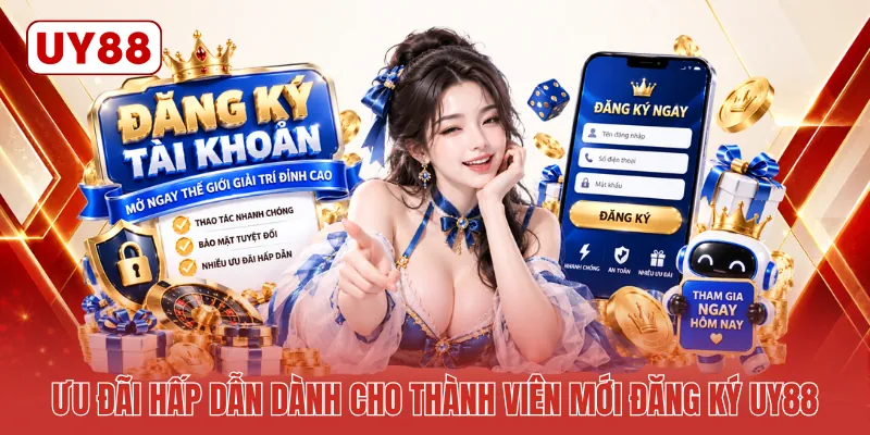 Ưu đãi hấp dẫn dành cho thành viên mới đăng ký UY88